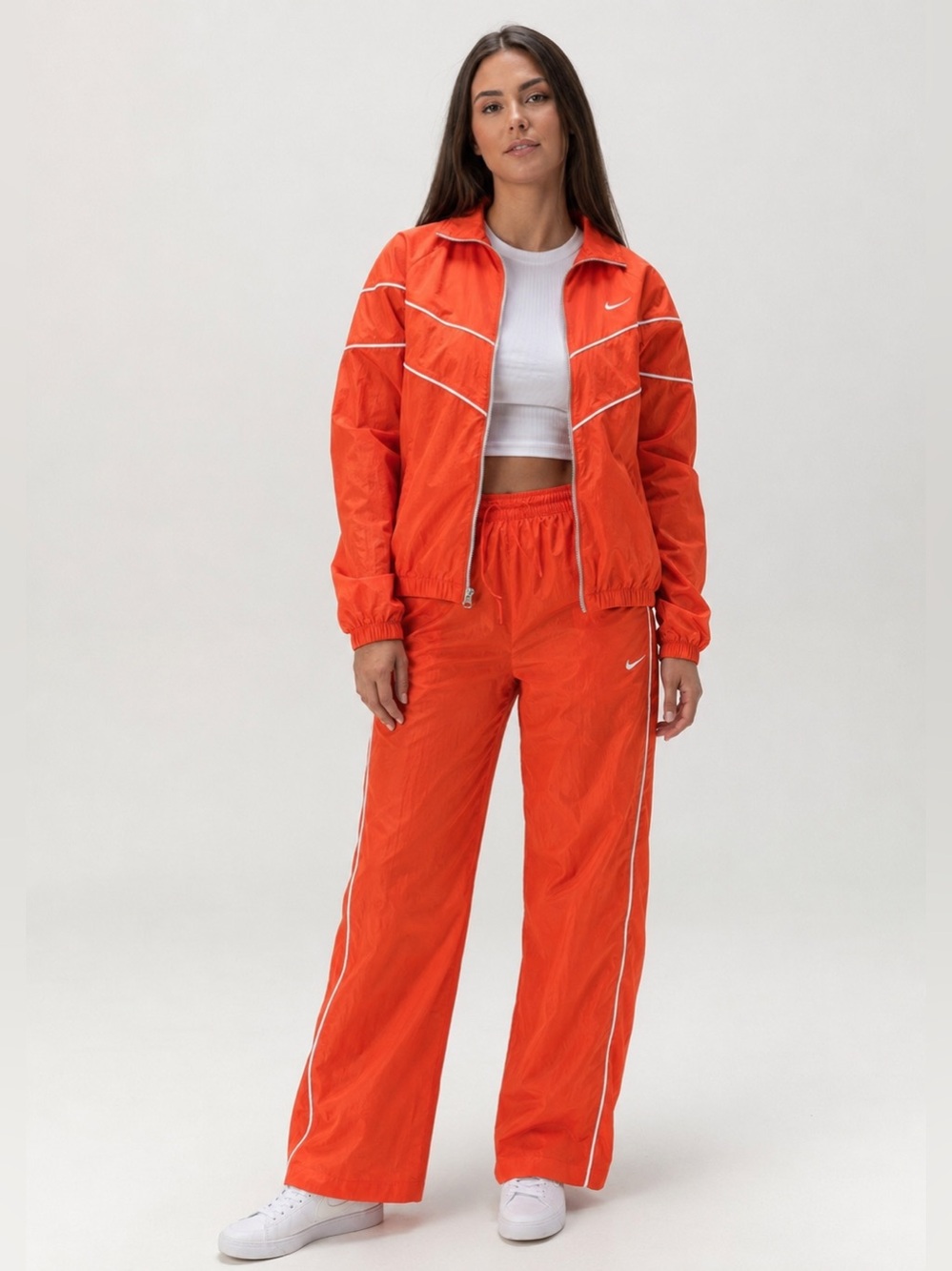 Nike [XS/S] Woven Women's 2-Piece Windrunner Set (Jacket+Pants] FV7655/FV6304